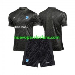 Camiseta de Fútbol KRC Genk Portero Niño Exterior 2024-2025 Manga Corta