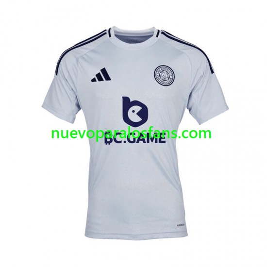 Camiseta de Fútbol Leicester City Hombre Tercera 2024-2025 Manga Corta