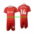 Camiseta de Fútbol Liverpool Chiesa 14 Niño Casa 2024-2025 Manga Corta