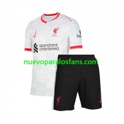 Camiseta de Fútbol Liverpool Niño Tercera 2024-2025 Manga Corta