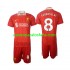 Camiseta de Fútbol Liverpool Szoboszlai 8 Niño Casa 2024-2025 Manga Corta