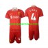 Camiseta de Fútbol Liverpool Virgil 4 Niño Casa 2024-2025 Manga Corta