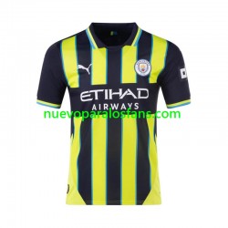 Camiseta de Fútbol Manchester City Hombre Exterior 2024-2025 Manga Corta
