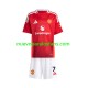 Camiseta de Fútbol Manchester United Beckham 7 Niño Casa 2024-2025 Manga Corta