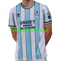 Camiseta de Fútbol Middlesbrough Hombre Exterior 2024-2025 Manga Corta