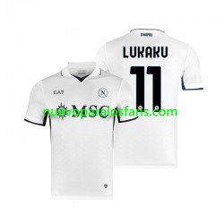 Camiseta de Fútbol Napoli Lukaku 11 Hombre Exterior 2024-2025 Manga Corta