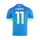 Camiseta de Fútbol Napoli Lukaku 11 Hombre Casa 2024-2025 Manga Corta