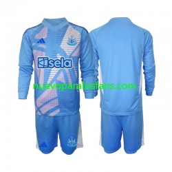Camiseta de Fútbol Newcastle United Portero Niño Exterior 2024-2025 Manga Larga