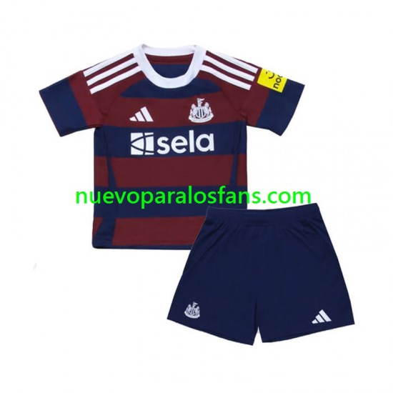 Camiseta de Fútbol Newcastle United Niño Exterior 2024-2025 Manga Corta