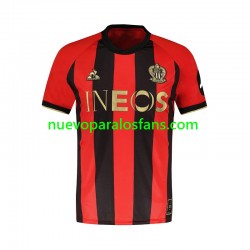 Camiseta de Fútbol OGC Nice Hombre Casa 2024-2025 Manga Corta
