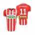 Camiseta de Fútbol PSV Eindhoven Johan Bakayoko 11 Hombre Casa 2024-2025 Manga Corta