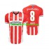 Camiseta de Fútbol PSV Eindhoven Sergino Dest 8 Hombre Casa 2024-2025 Manga Corta