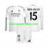 Camiseta de Fútbol Real Madrid Arda Guler 15 Niño Casa 2024-2025 Manga Larga