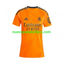 Camiseta de Fútbol Real Madrid Mujer Exterior 2024-2025 Manga Corta