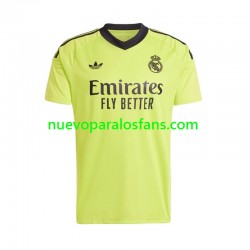 Camiseta de Fútbol Real Madrid Portero Hombre Tercera 2024-2025 Manga Corta