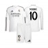 Camiseta de Fútbol Real Madrid Modrić 10 Niño Casa 2024-2025 Manga Larga