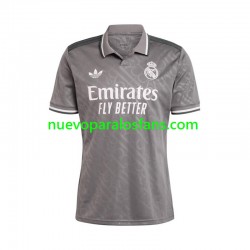 Camiseta de Fútbol Real Madrid Hombre Tercera 2024-2025 Manga Corta