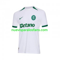 Camiseta de Fútbol Sporting CP Hombre Exterior 2024-2025 Manga Corta