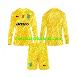 Camiseta de Fútbol Sporting CP Portero Niño Tercera 2024-2025 Manga Larga