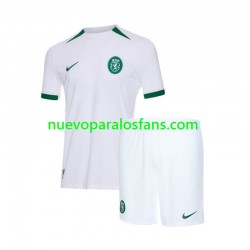 Camiseta de Fútbol Sporting CP Niño Exterior 2024-2025 Manga Corta