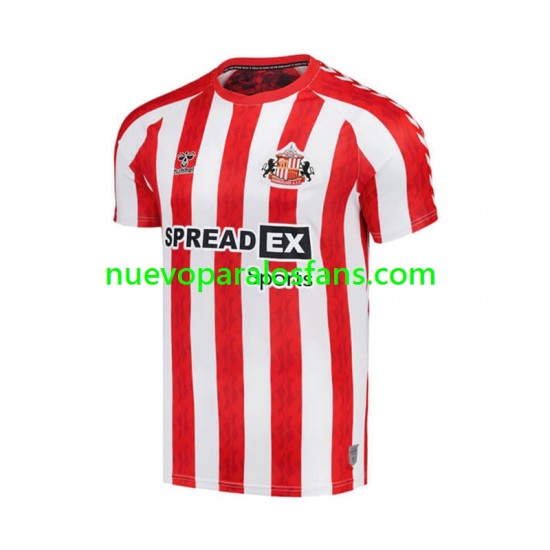 Camiseta de Fútbol Sunderland Hombre Casa 2024-2025 Manga Corta