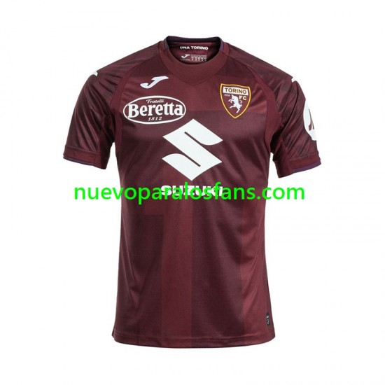 Camiseta de Fútbol Torino Hombre Casa 2024-2025 Manga Corta
