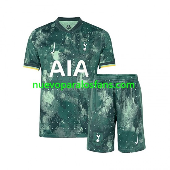 Camiseta de Fútbol Tottenham Hotspur Niño Tercera 2024-2025 Manga Corta
