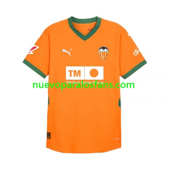 Camiseta de Fútbol Valencia CF Hombre Tercera 2024-2025 Manga Corta