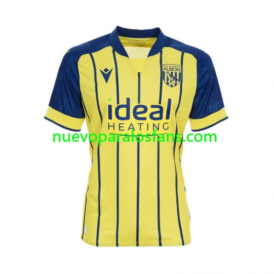 Camiseta de Fútbol West Bromwich Albion Hombre Exterior 2024-2025 Manga Corta