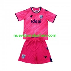 Camiseta de Fútbol West Bromwich Albion Niño Tercera 2024-2025 Manga Corta