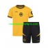 Camiseta de Fútbol Wolverhampton Wanderers Niño Casa 2024-2025 Manga Corta