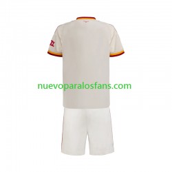 Camiseta de Fútbol AS Roma Niño Exterior 2026-2027 Manga Corta