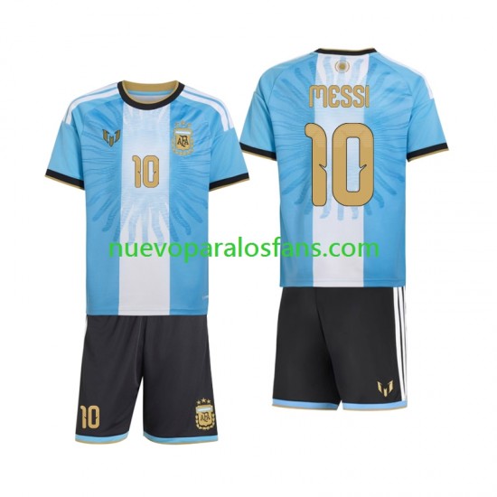 Camiseta de Fútbol Argentina Lionel Messi 10 Special Niño Casa 2026-2027 Manga Corta