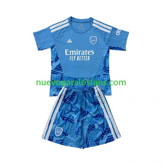 Camiseta de Fútbol Arsenal Portero Niño Cuarto 2026-2027 Manga Corta