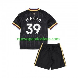 Camiseta de Fútbol Aston Villa Brian Madjo 39 Niño Exterior 2026-2027 Manga Corta