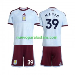 Camiseta de Fútbol Aston Villa Brian Madjo 39 Niño Tercera 2026-2027 Manga Corta