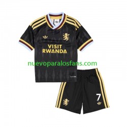 Camiseta de Fútbol Aston Villa John McGinn 7 Niño Exterior 2026-2027 Manga Corta