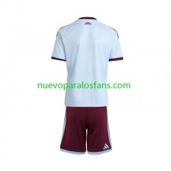 Camiseta de Fútbol Aston Villa Niño Tercera 2026-2027 Manga Corta