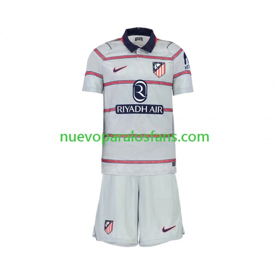 Camiseta de Fútbol Atlético Madrid Niño Tercera 2026-2027 Manga Corta