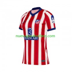 Camiseta de Fútbol Atlético Madrid Mujer Casa 2026-2027 Manga Corta