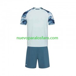 Camiseta de Fútbol Bayer 04 Leverkusen Niño Exterior 2026-2027 Manga Corta