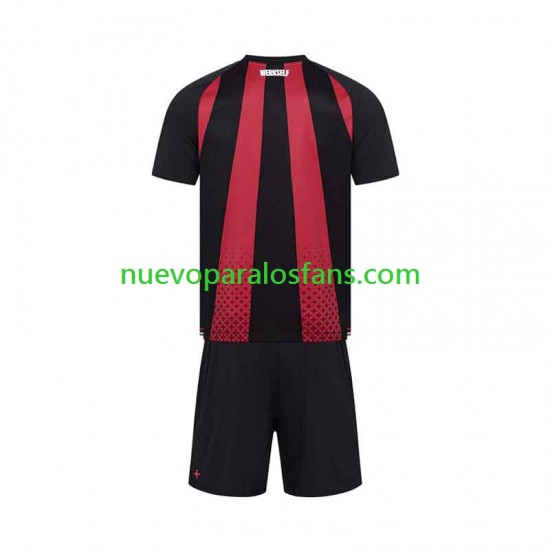 Camiseta de Fútbol Bayer 04 Leverkusen Niño Casa 2026-2027 Manga Corta