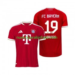 Camiseta de Fútbol Bayern de Múnich Alphonso Davies 19 Hombre Casa 2026-2027 Manga Corta