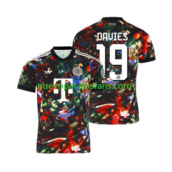 Camiseta de Fútbol Bayern de Múnich Alphonso Davies 19 Oktoberfest Hombre Casa 2026-2027 Manga Corta