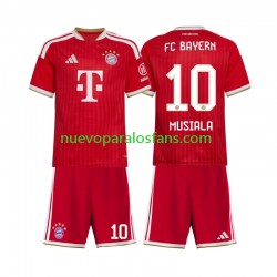 Camiseta de Fútbol Bayern de Múnich Jamal Musiala 10 Niño Casa 2026-2027 Manga Corta