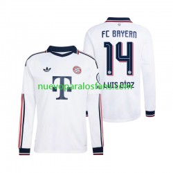 Camiseta de Fútbol Bayern de Múnich Luis Diaz 14 Hombre Exterior 2026-2027 Manga Larga