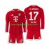 Camiseta de Fútbol Bayern de Múnich Michael Olise 17 Niño Casa 2026-2027 Manga Larga