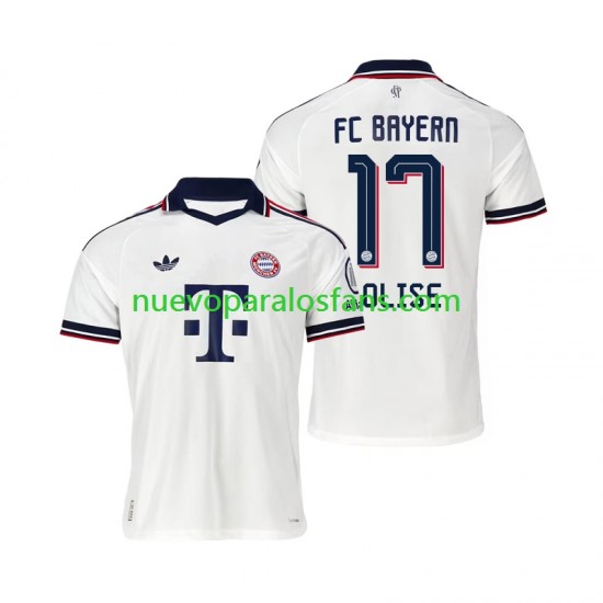 Camiseta de Fútbol Bayern de Múnich Michael Olise 17 Hombre Exterior 2026-2027 Manga Corta