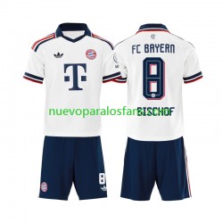 Camiseta de Fútbol Bayern de Múnich Tom Bischof 8 Niño Exterior 2026-2027 Manga Corta