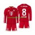 Camiseta de Fútbol Bayern de Múnich Tom Bischof 8 Niño Casa 2026-2027 Manga Larga